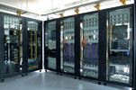 Varistar cabinets in the test and demonstration laboratory of Triple Play Alliance in Munich